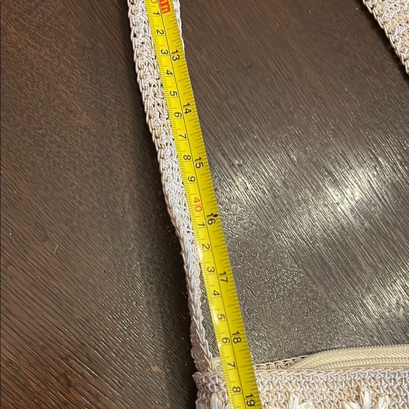 Patchington Cream Crochet Crossbody Bag - Picture 12 of 13